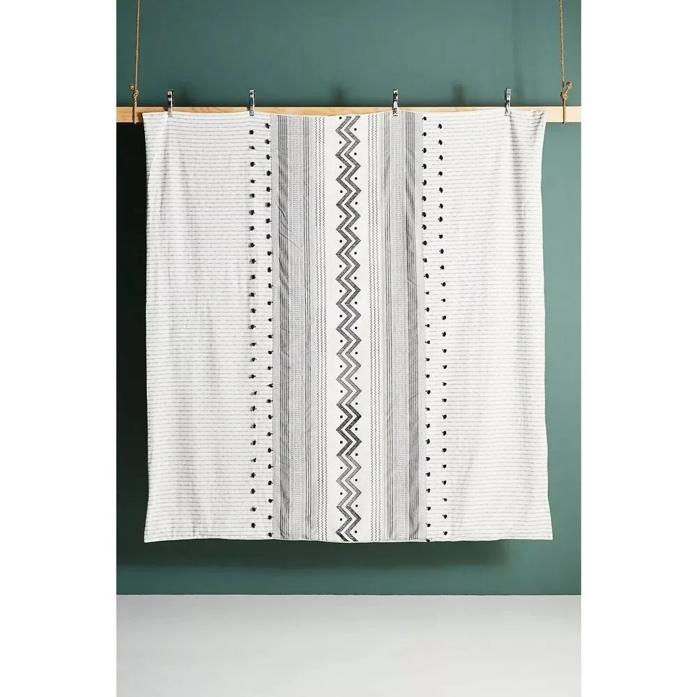 New Anthropologie Embellished Pendana Twin Duvet